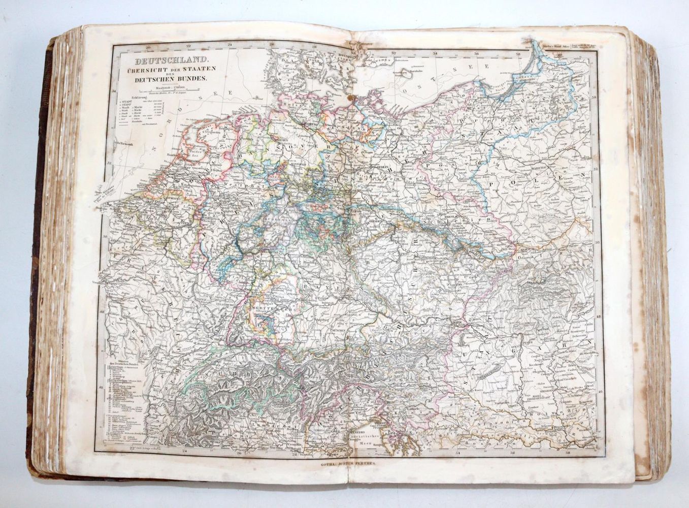 Große Abbildung Nr.8: 144-2066 Stieler,A.: (Verschiedene Länder - Geschichte, Atlanten)