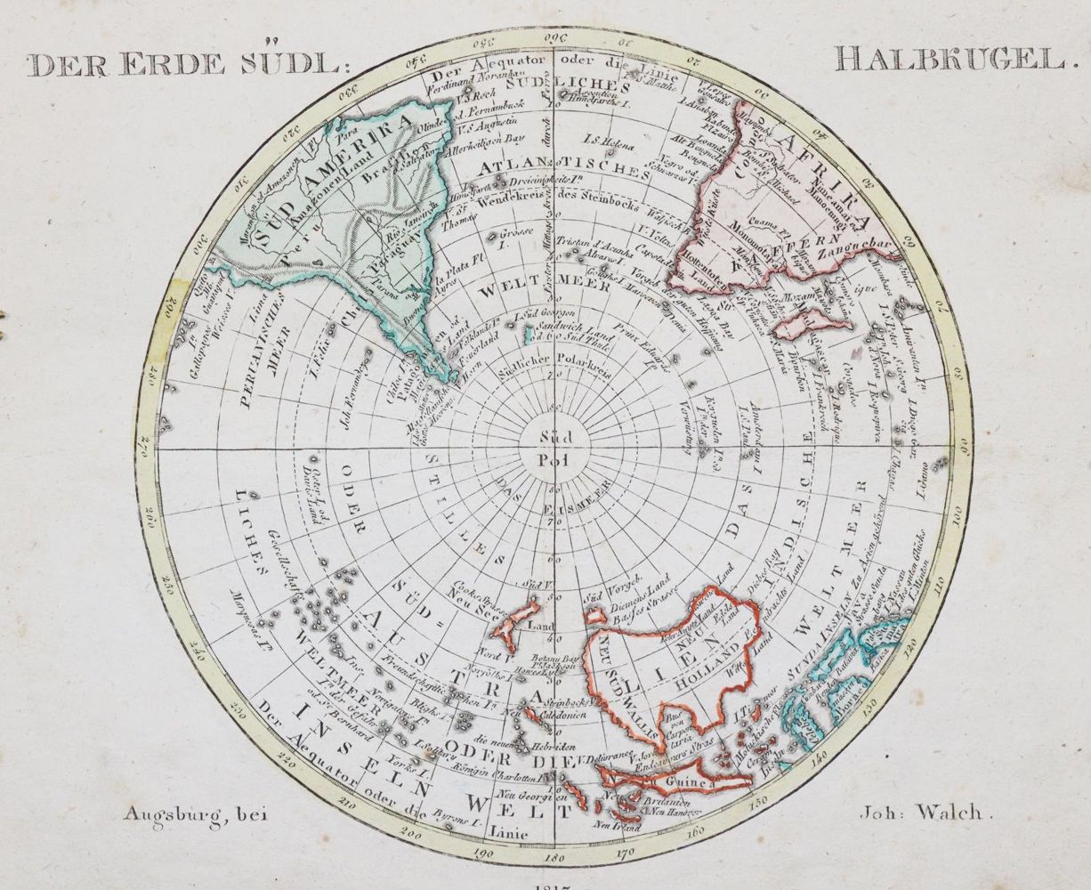Große Abbildung Nr.2: 144-2067 Walch,J.: (Verschiedene Länder - Geschichte, Atlanten)