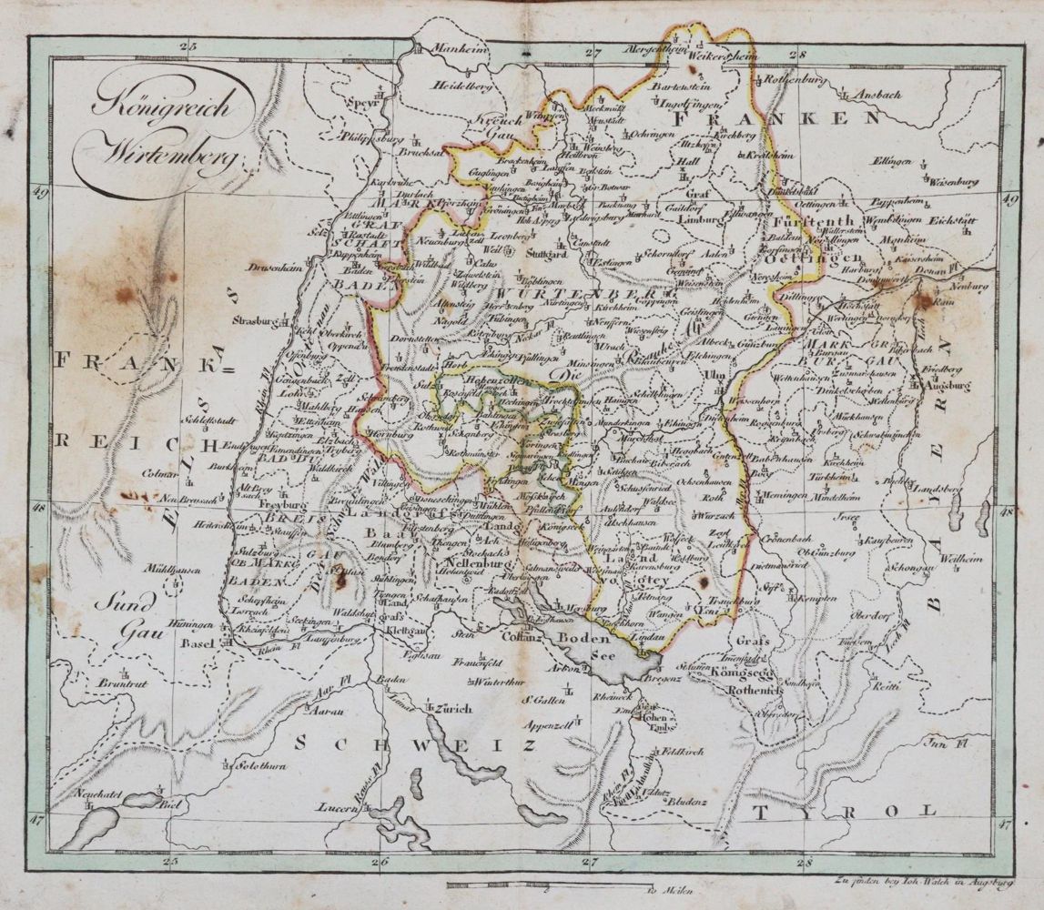 Große Abbildung Nr.4: 144-2067 Walch,J.: (Verschiedene Länder - Geschichte, Atlanten)