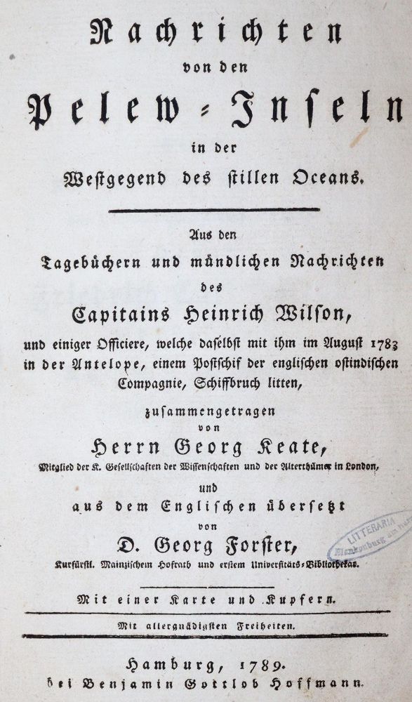 Große Abbildung Nr.1: 144-2069 Keate,G.: (Verschiedene Länder - Varia, Australien)