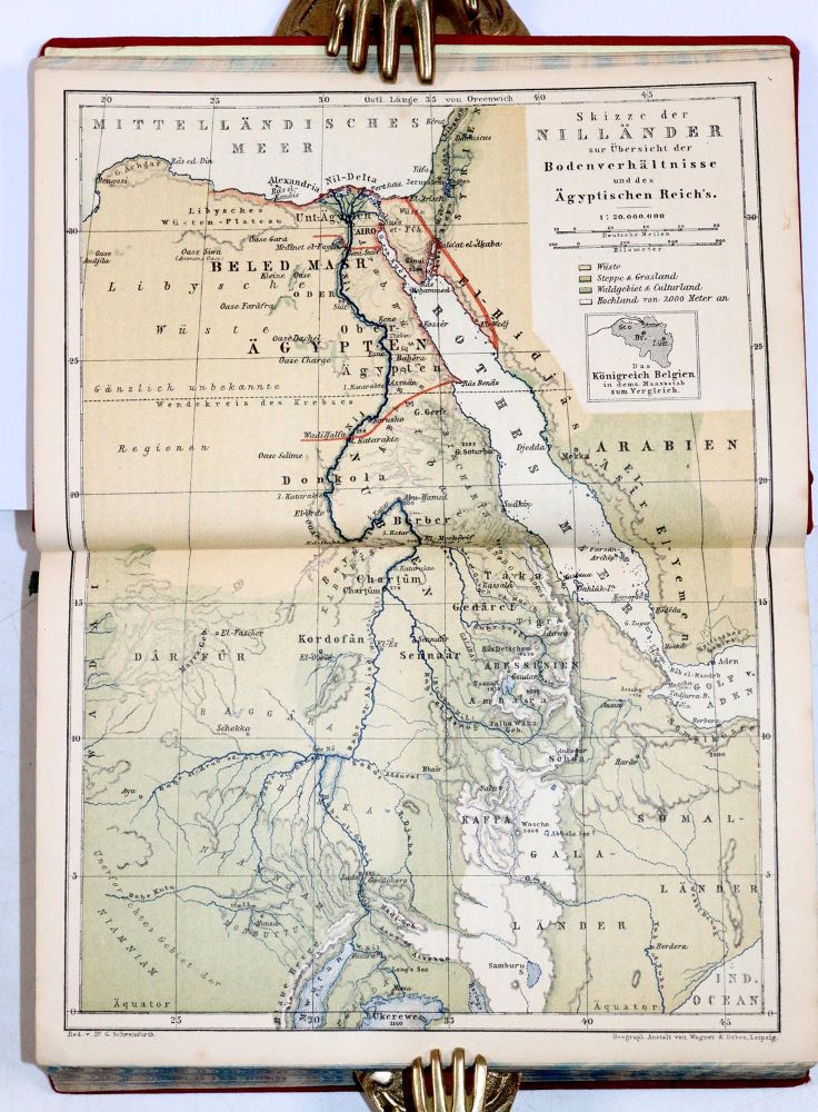 Große Abbildung Nr.3: 144-2070 Ägypten.: (Verschiedene Länder - Geschichte, Baedeker)