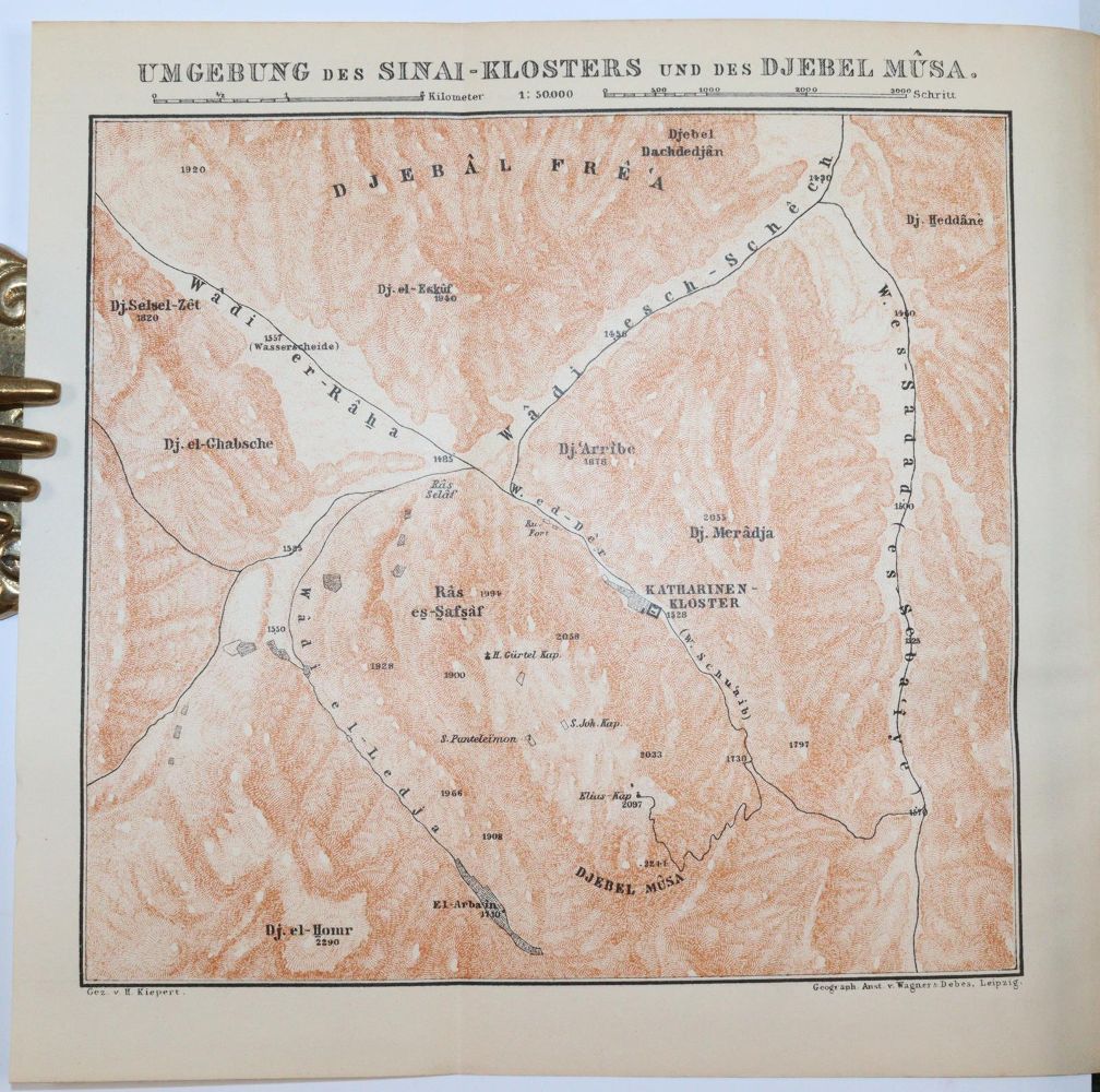 Große Abbildung Nr.6: 144-2070 Ägypten.: (Verschiedene Länder - Geschichte, Baedeker)