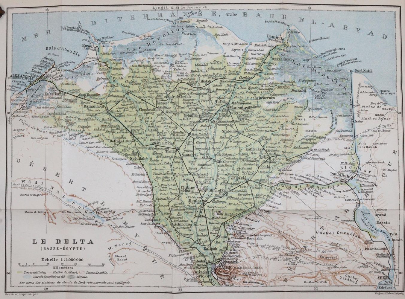 Große Abbildung Nr.2: 144-2072 Ägypten: (Verschiedene Länder - Geschichte, Baedeker)