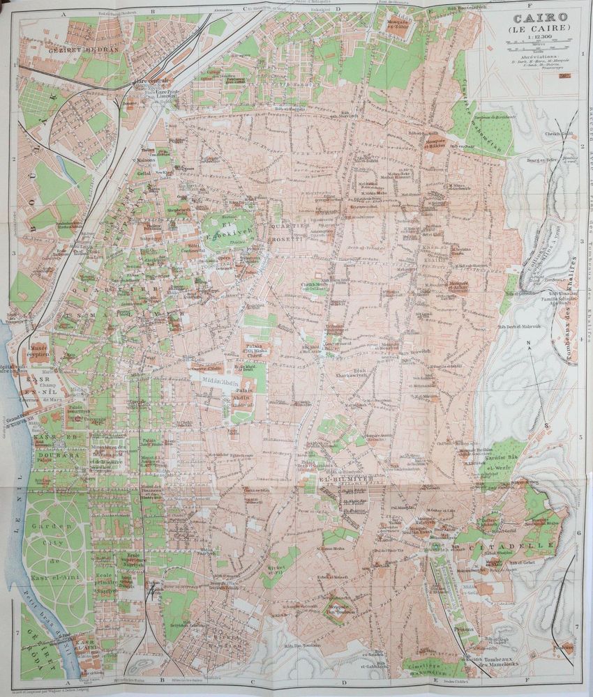 Große Abbildung Nr.4: 144-2072 Ägypten: (Verschiedene Länder - Geschichte, Baedeker)