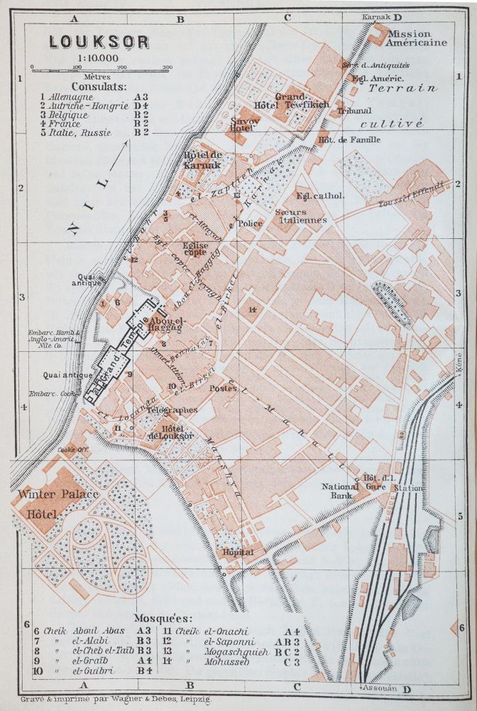 Große Abbildung Nr.7: 144-2072 Ägypten: (Verschiedene Länder - Geschichte, Baedeker)