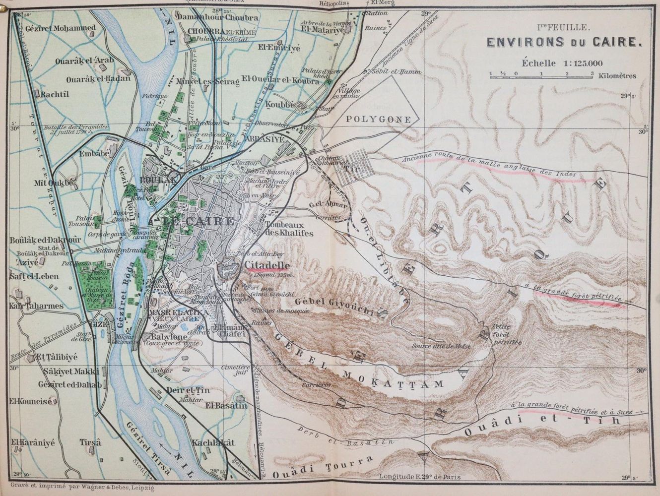 Große Abbildung Nr.4: 144-2075 Egypte.: (Verschiedene Länder - Geschichte, Baedeker)