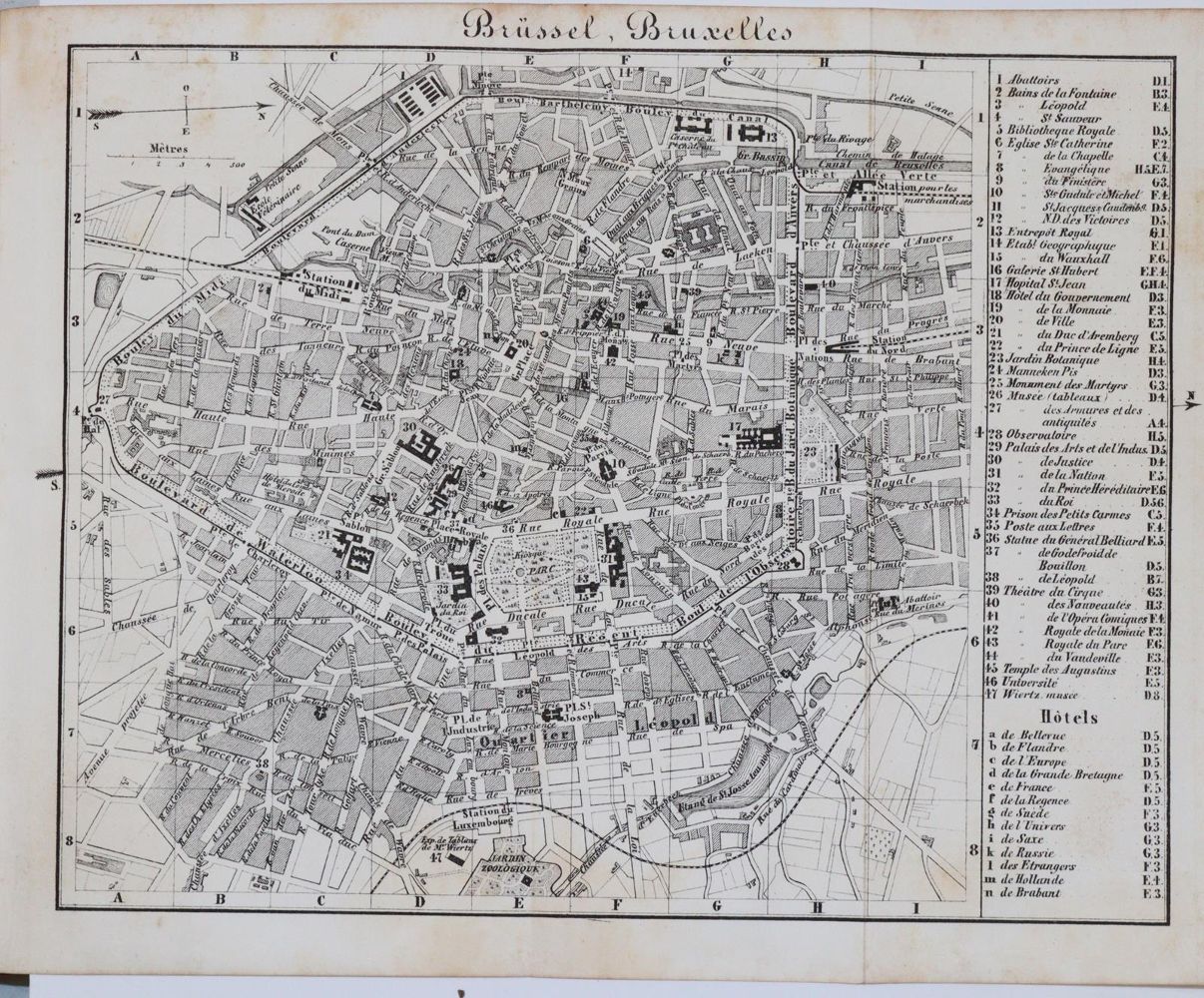 Große Abbildung Nr.3: 144-2079 Holland und Belgien.: (Verschiedene Länder - Geschichte, Baedeker)