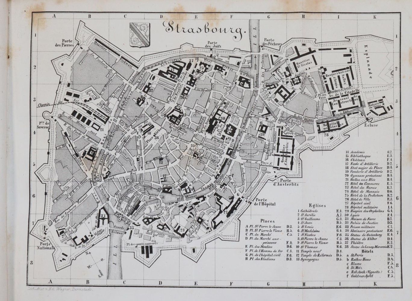 Große Abbildung Nr.3: 144-2084 Rheinlande, Die,: (Verschiedene Länder - Geschichte, Baedeker)