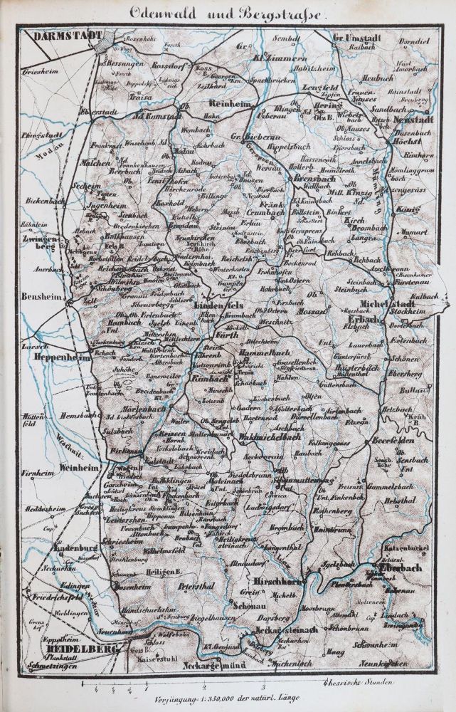 Große Abbildung Nr.5: 144-2084 Rheinlande, Die,: (Verschiedene Länder - Geschichte, Baedeker)