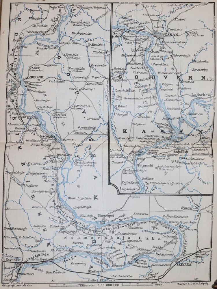 Große Abbildung Nr.5: 144-2086 Russland.: (Verschiedene Länder - Geschichte, Baedeker)