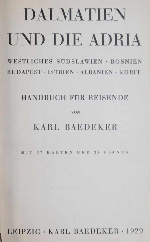 Große Abbildung Nr.1: 144-2088 Sammlung: (Verschiedene Länder - Geschichte, Baedeker)
