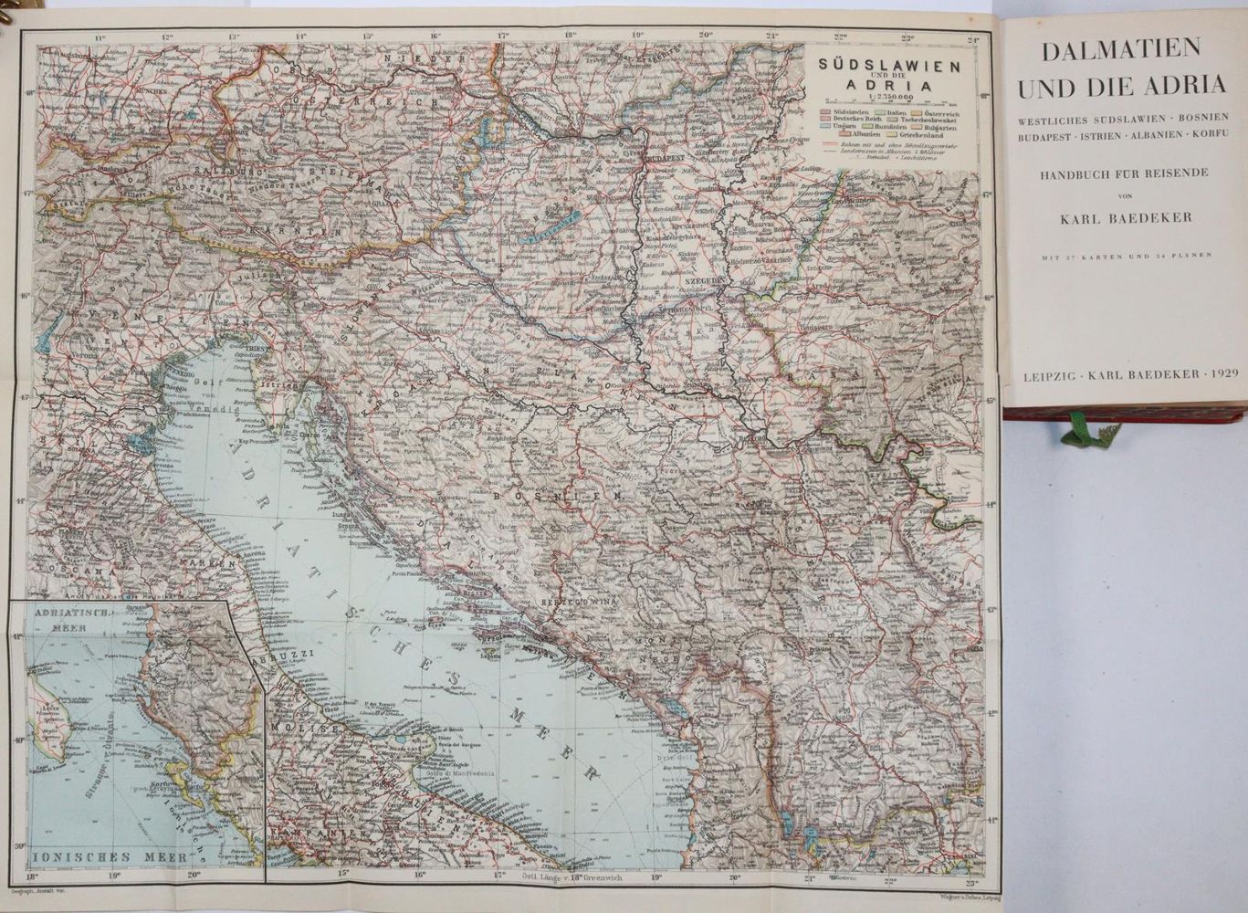 Große Abbildung Nr.2: 144-2088 Sammlung: (Verschiedene Länder - Geschichte, Baedeker)