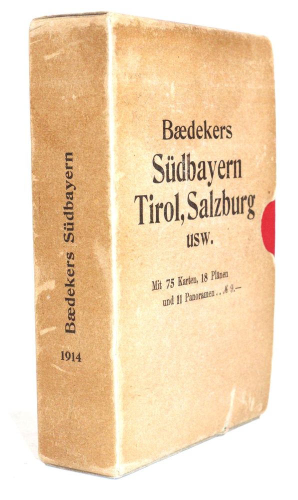 Große Abbildung Nr.5: 144-2091 Südbayern,: (Verschiedene Länder - Geschichte, Baedeker)