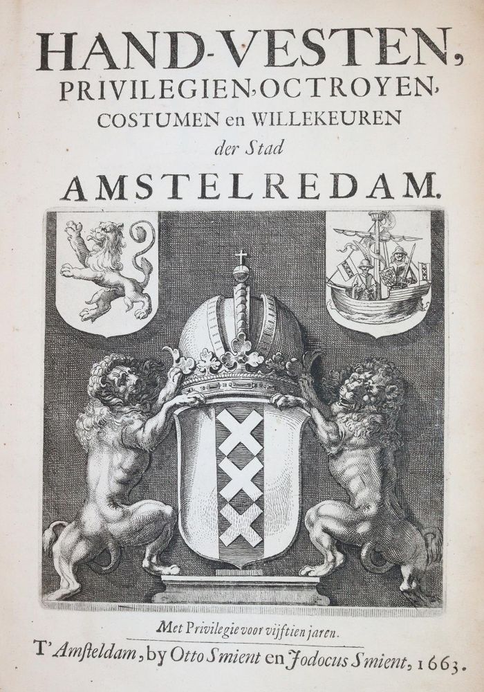 Große Abbildung Nr.2: 144-2093 Handvesten,: (Verschiedene Länder - Geschichte, Benelux)