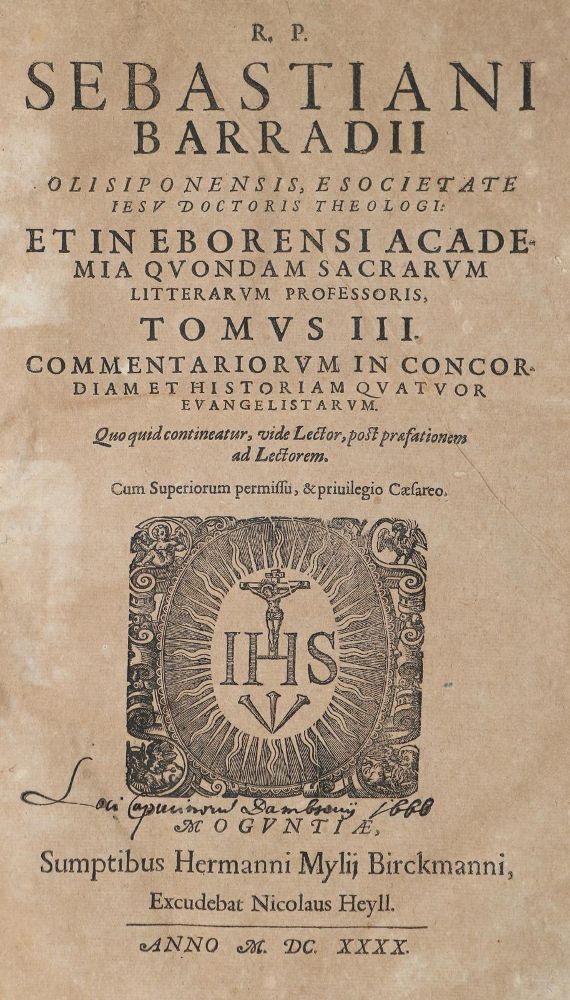 Große Abbildung Nr.21: 144-213 Weissbacher,M.: (Alte Drucke, Handschriften und Theologie)