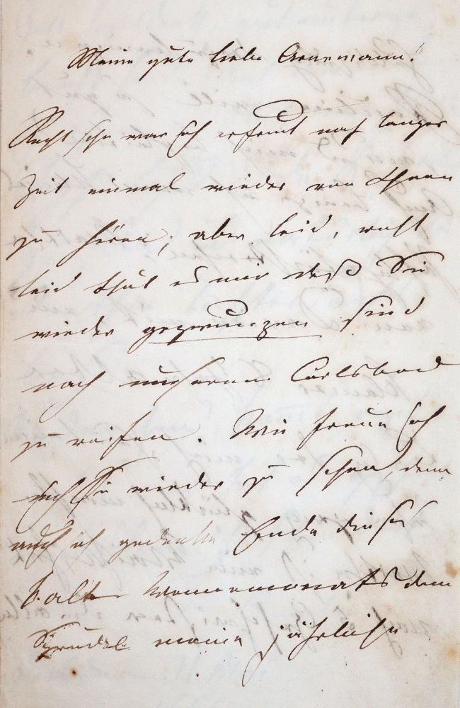 Große Abbildung Nr.1: 144-2173 Amalie Augusta, Prinzessin von Bayern: (Autographen)