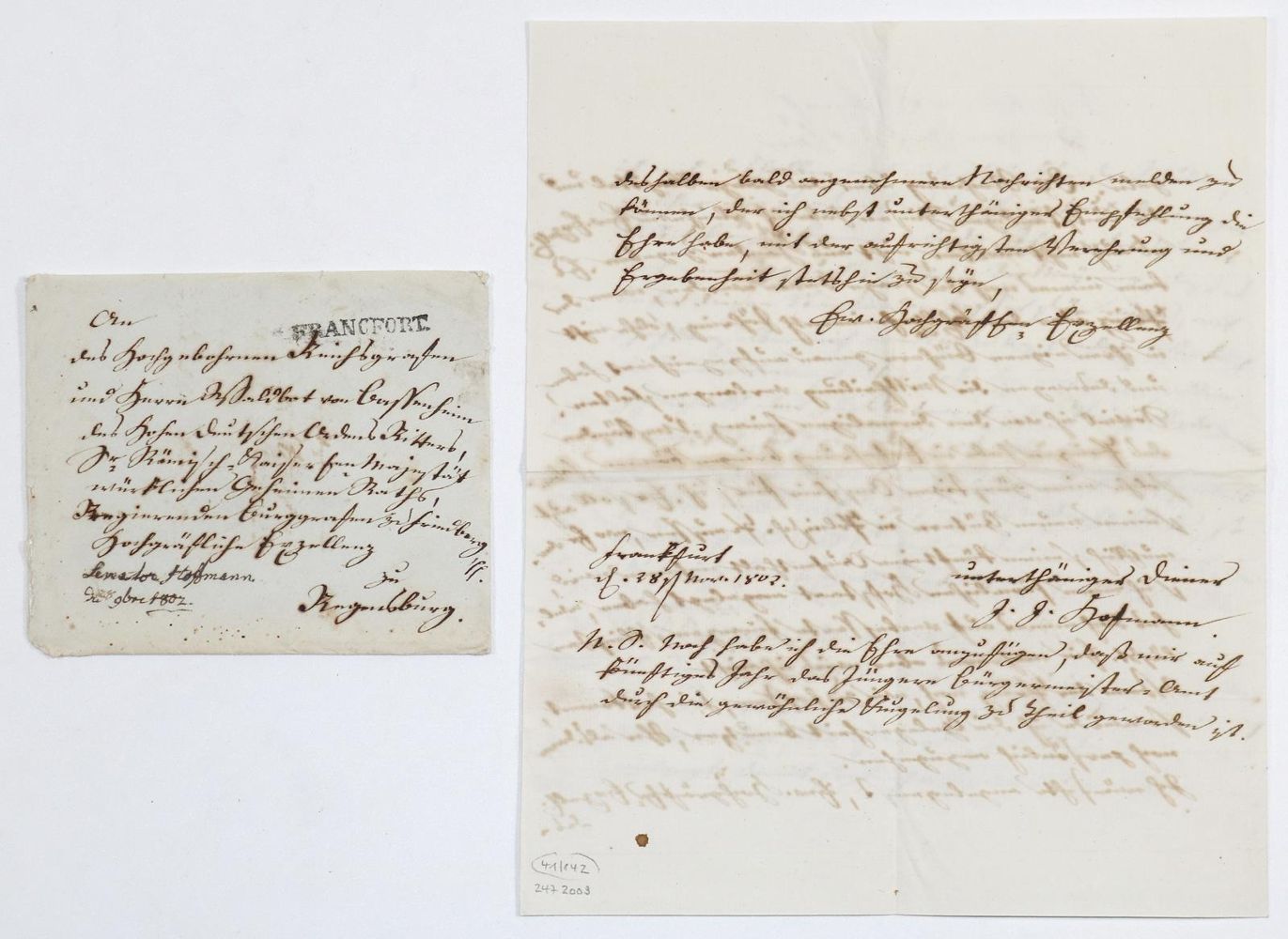 Große Abbildung Nr.22: 144-2174 Auersperg, Joseph Franz Anton,: (Autographen)