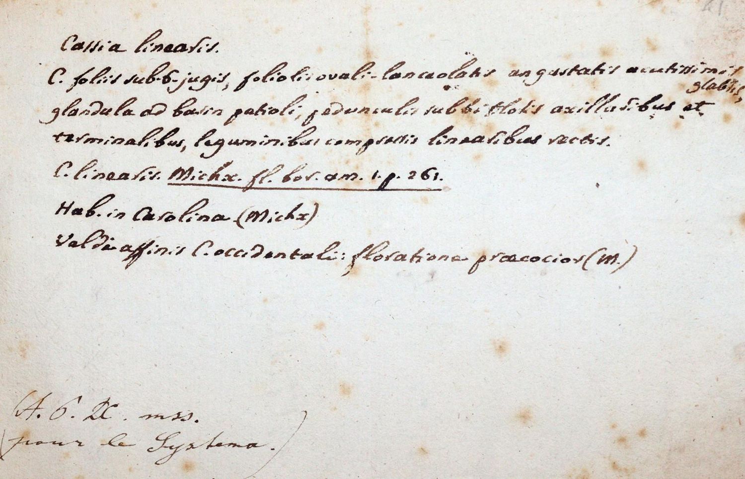 Große Abbildung Nr.1: 144-2176 Candolle, Augustin Pyrame de,: (Autographen)