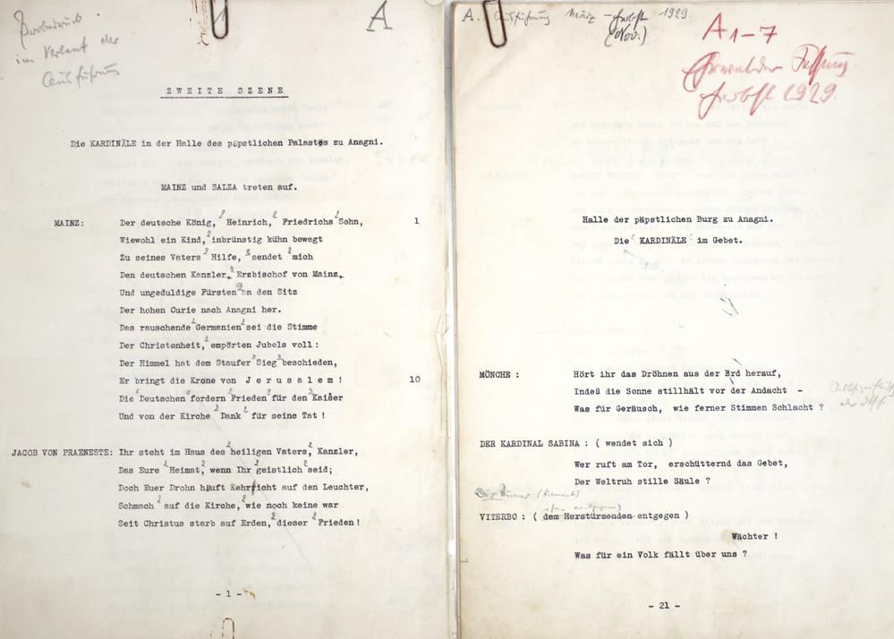 Große Abbildung Nr.1: 144-2186 Herzfeld-Wüsthoff, Günther.: (Autographen)