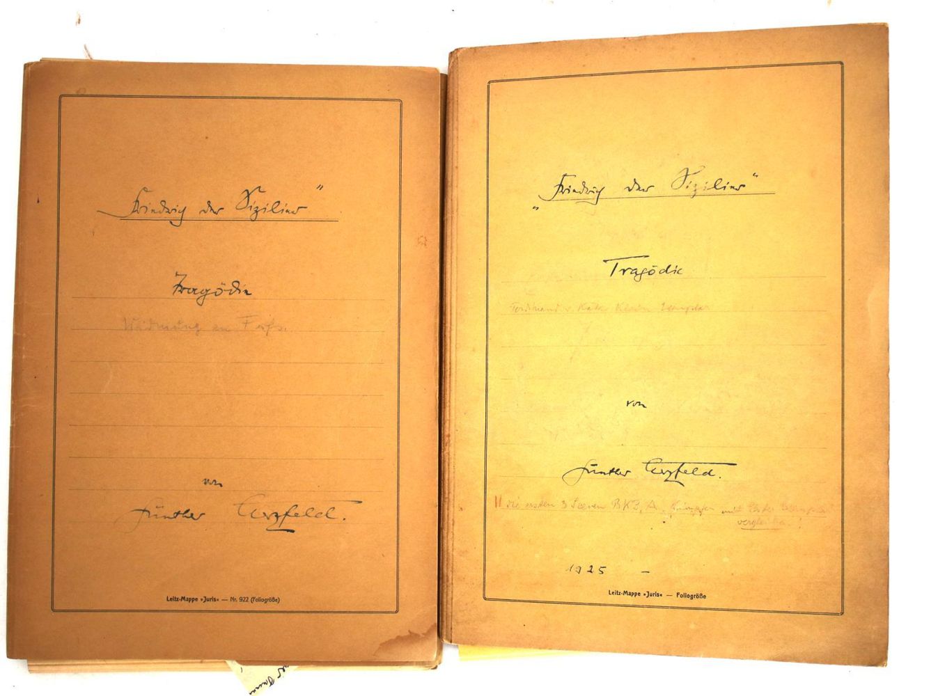 Große Abbildung Nr.2: 144-2186 Herzfeld-Wüsthoff, Günther.: (Autographen)