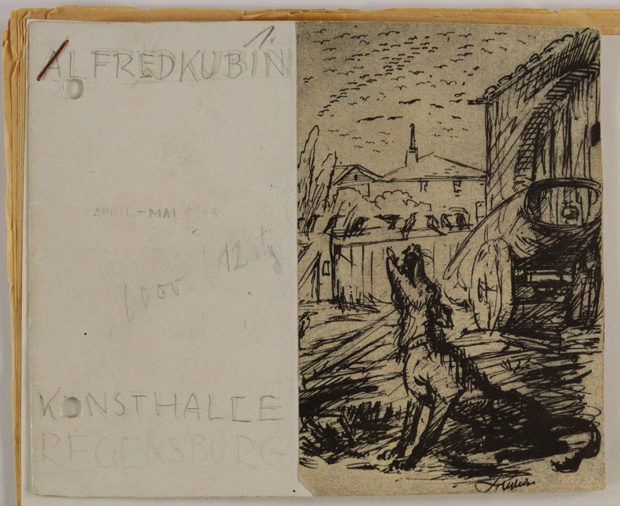 Große Abbildung Nr.6: 144-2193 Kubin, Alfred,: (Autographen)