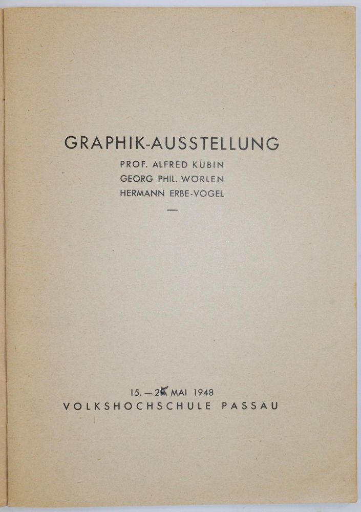Große Abbildung Nr.9: 144-2193 Kubin, Alfred,: (Autographen)