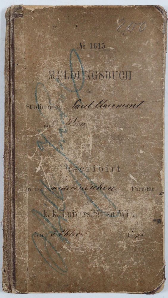 Große Abbildung Nr.4: 144-2196 Meldungsbuch: (Autographen)