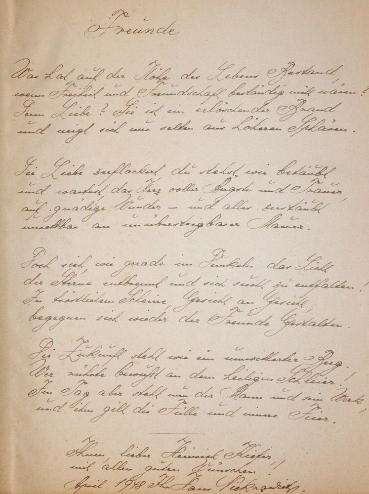 Große Abbildung Nr.3: 144-2201 Niekrawietz, Hans,: (Autographen)