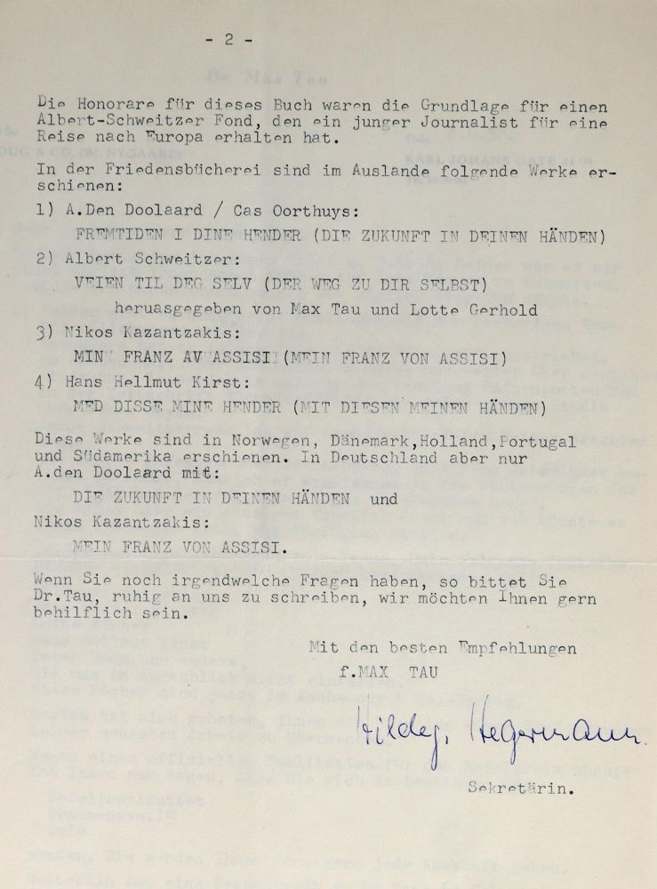 Große Abbildung Nr.3: 144-2210 Tau, Max,: (Autographen)