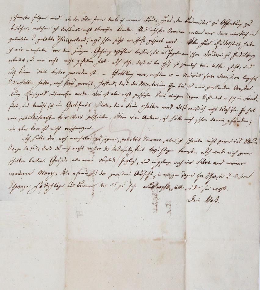 Große Abbildung Nr.1: 144-2212 Voß, Sophus Abraham,: (Autographen)