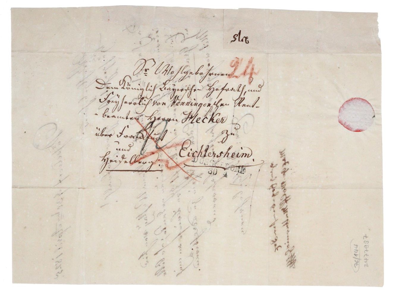 Große Abbildung Nr.2: 144-2215 Wolff-Metternich, Max Graf,: (Autographen)