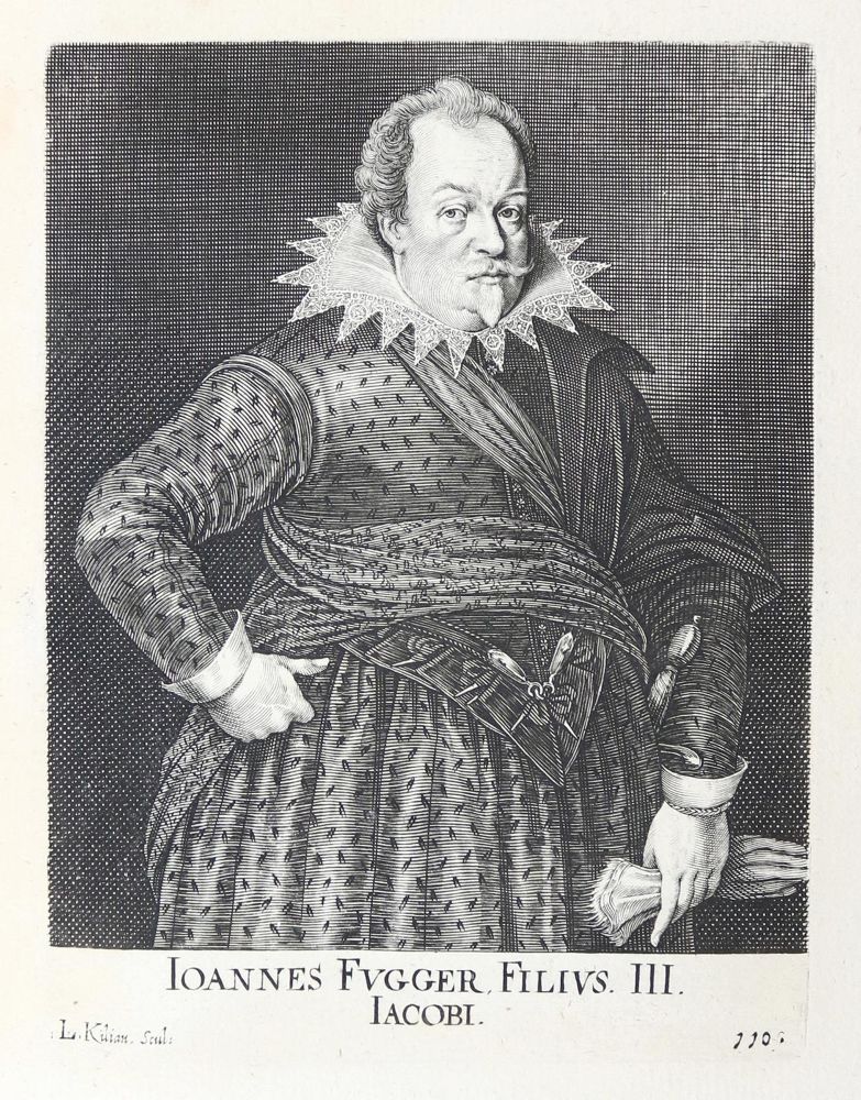 Große Abbildung Nr.1: 144-222 Pinacotheca Fuggerorum.: (Genealogie und Heraldik, Fugger)