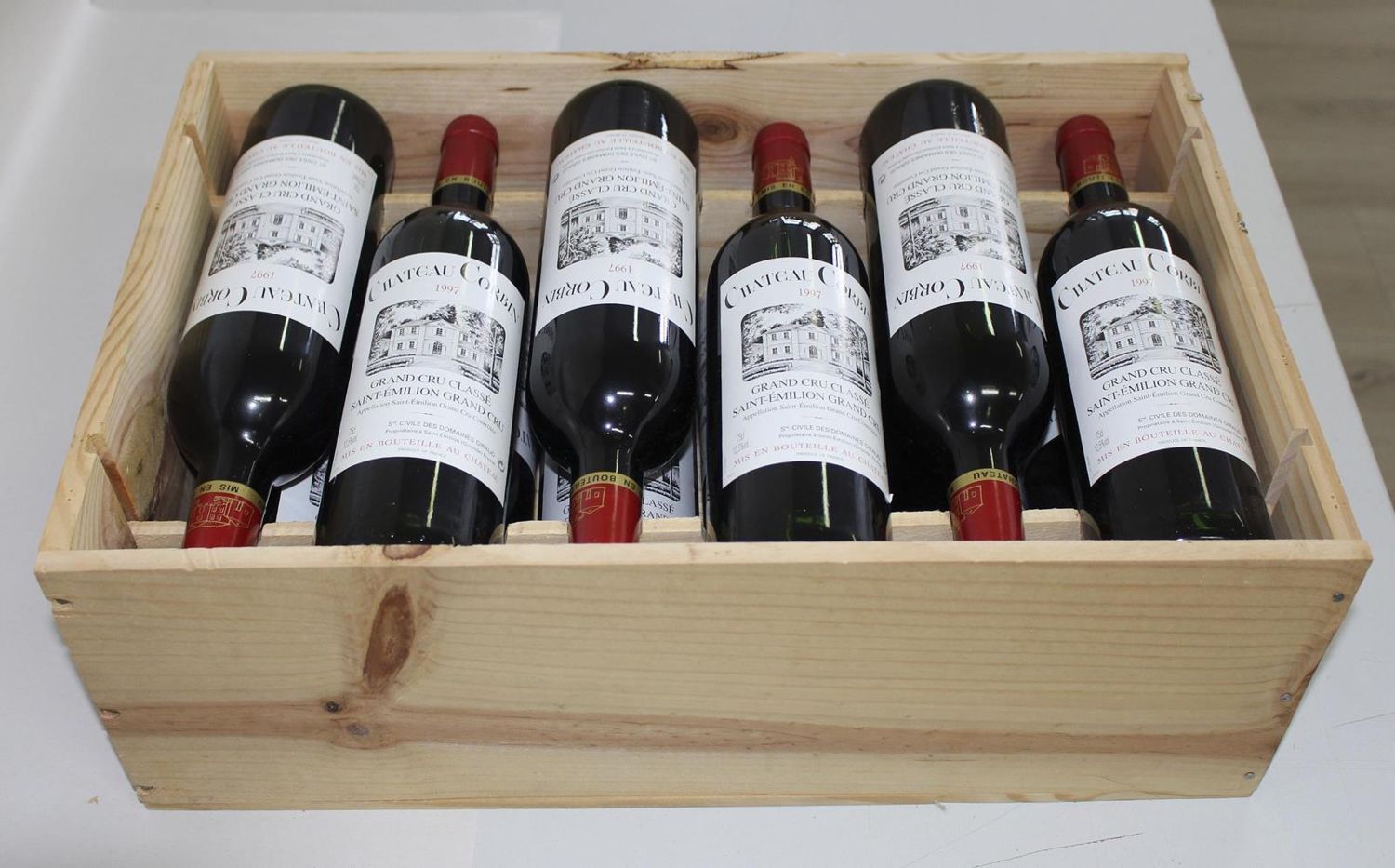 Große Abbildung Nr.3: 144-2235 Chateau Corbin 1997.: (Varia, Getränke, Wein)