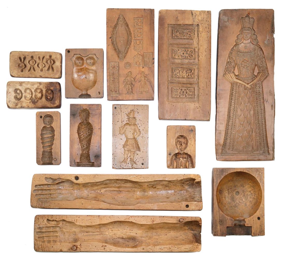 Große Abbildung Nr.1: 144-2243 Holzmodel des Barock.: (Varia)