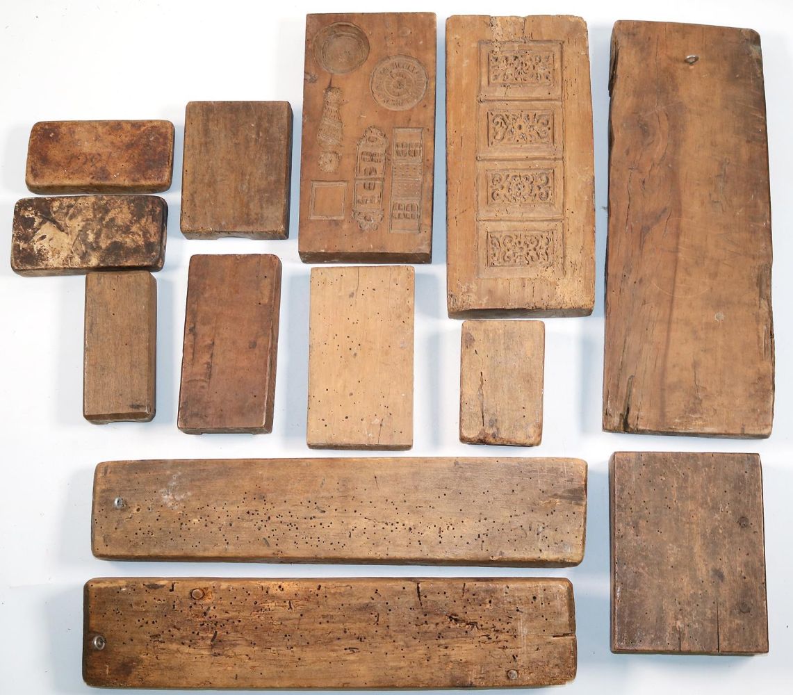 Große Abbildung Nr.2: 144-2243 Holzmodel des Barock.: (Varia)