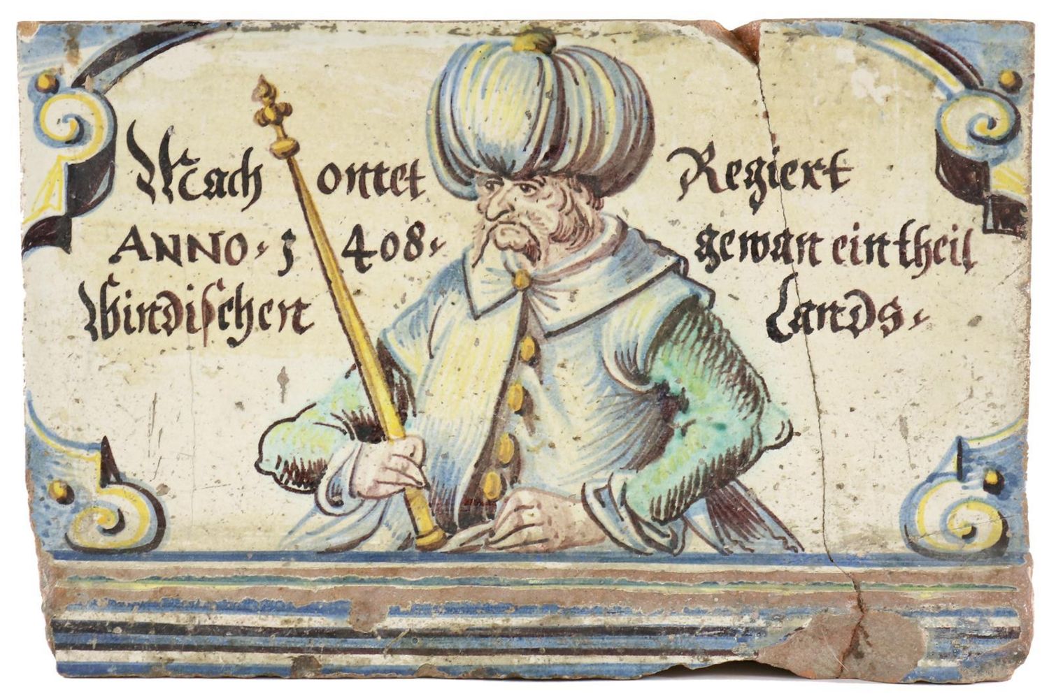 Große Abbildung Nr.1: 144-2254 Ofenkachel,: (Varia)