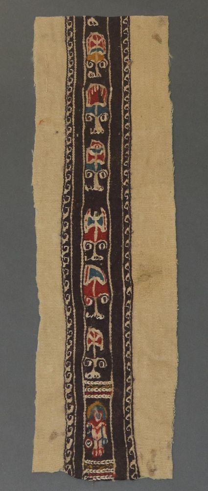 Große Abbildung Nr.3: 144-2278 Koptische Textilfragmente.: (Varia, Textil)