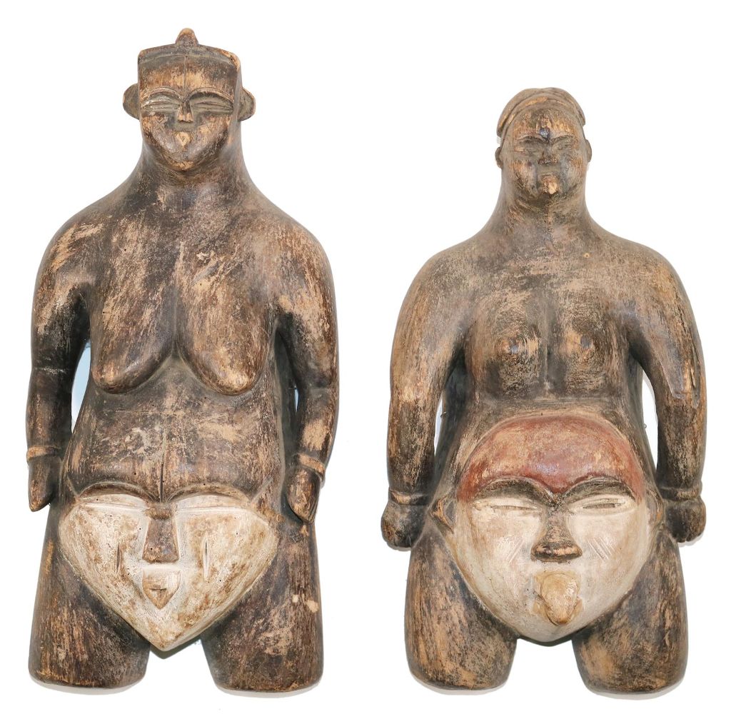 Große Abbildung Nr.1: 144-2340 Fruchtbarkeitsmasken.: (Afrika)