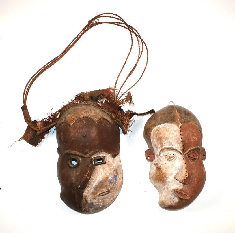 Große Abbildung Nr.1: 144-2360 Krankenmasken.: (Afrika)