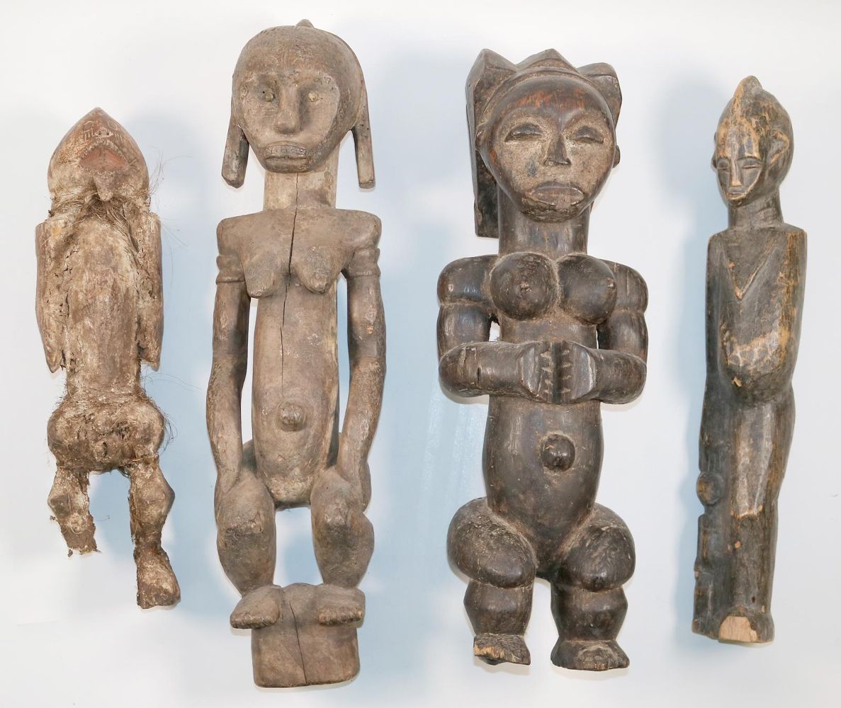 Große Abbildung Nr.1: 144-2361 Kultfiguren.: (Afrika)