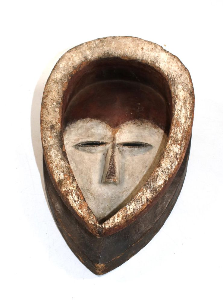 Große Abbildung Nr.2: 144-2380 Maske Kwele.: (Afrika)