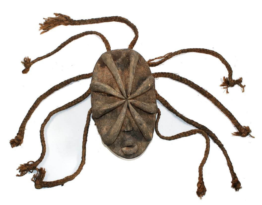 Große Abbildung Nr.1: 144-2382 Maske wohl: (Afrika)