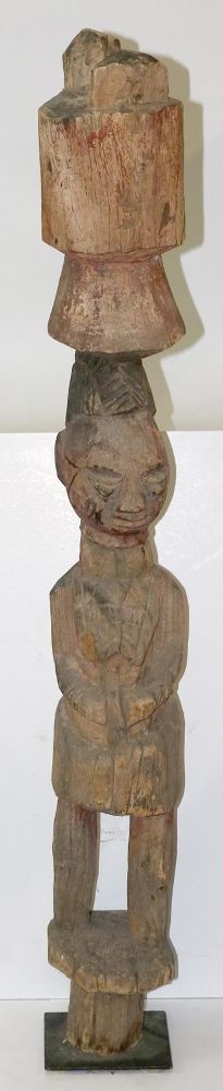 Große Abbildung Nr.1: 144-2397 Pfostenfigur wohl: (Afrika)
