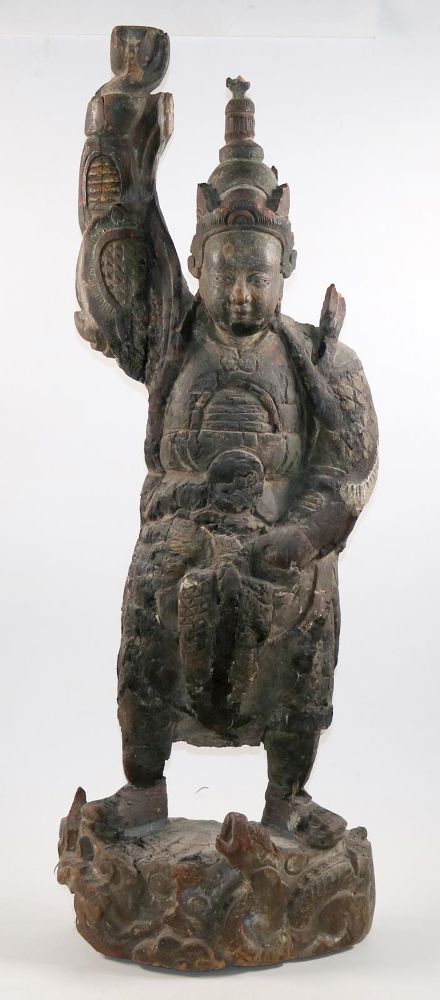 Große Abbildung Nr.1: 144-2458 China Krieger.: (Asiatika)
