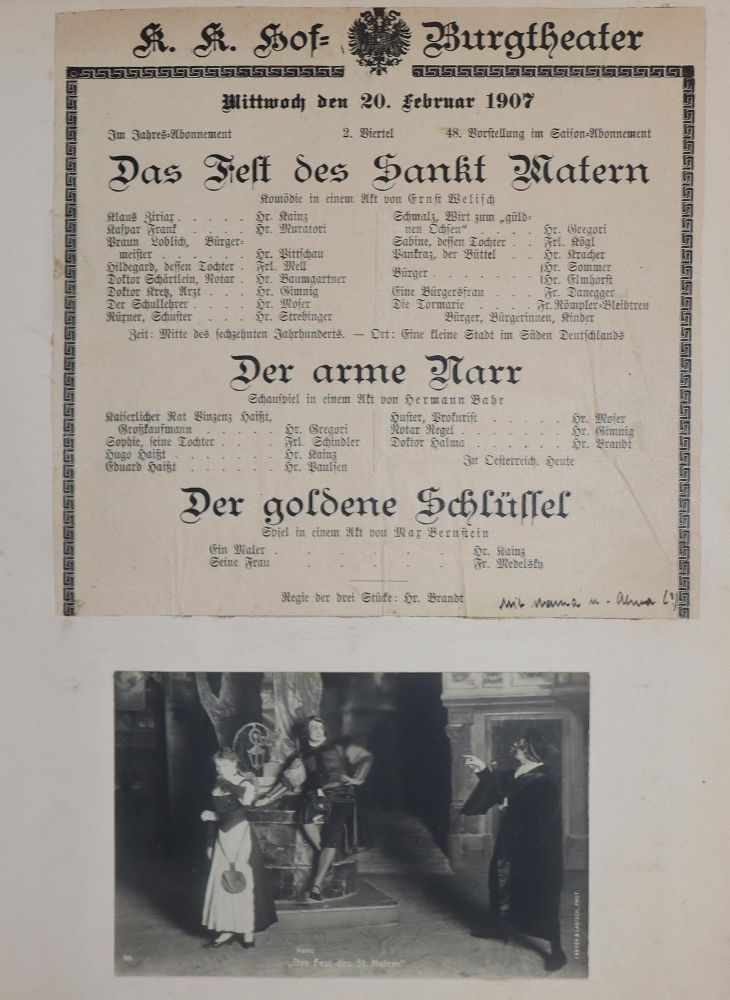 Große Abbildung Nr.1: 144-247 Kainz,J.: (Film - Theater - Tanz)