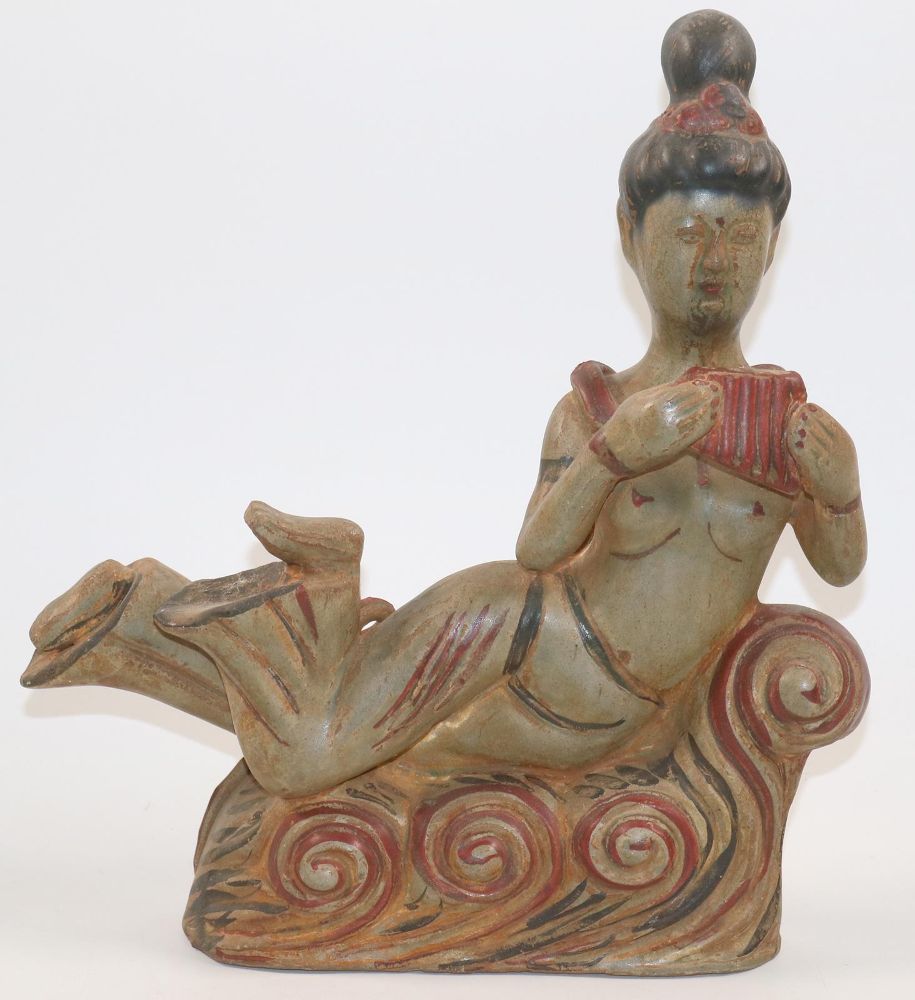 Große Abbildung Nr.1: 144-2474 Flötenspielerin in: (Asiatika)