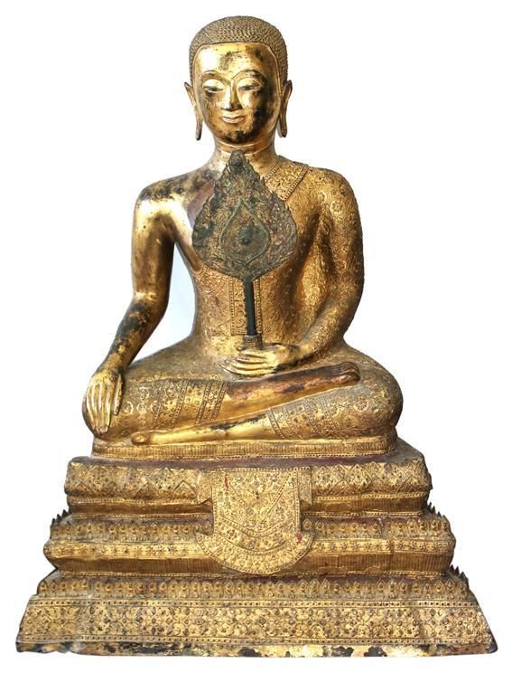 Große Abbildung Nr.1: 144-2477 Großer Buddha: (Asiatika)