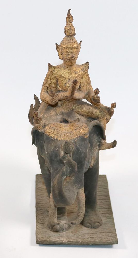 Große Abbildung Nr.21: 144-2487 Indra auf Airavata: (Asiatika)