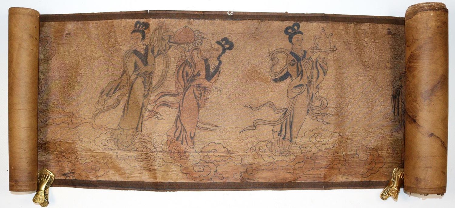 Große Abbildung Nr.5: 144-2507 Rollbild China: (Asiatika)
