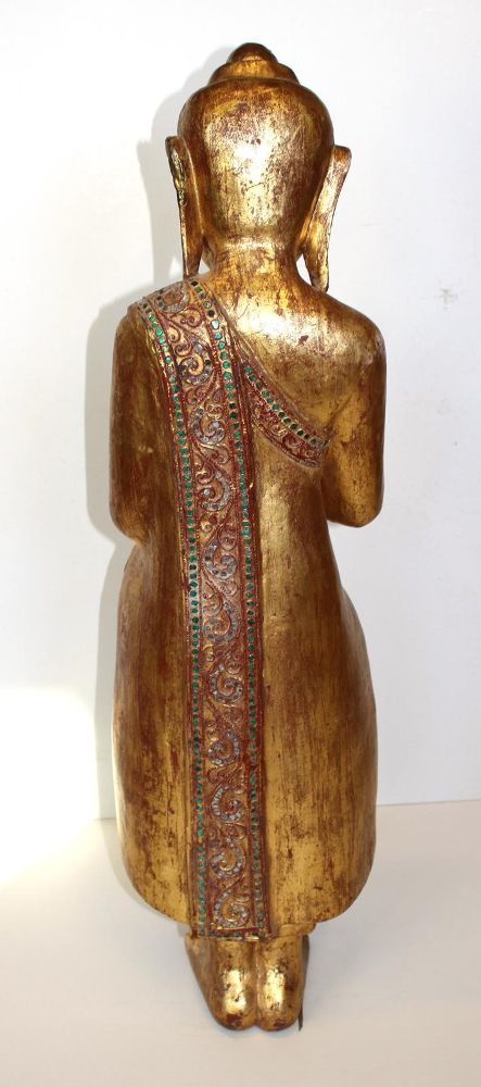 Große Abbildung Nr.4: 144-2516 Stehender Buddha: (Asiatika)
